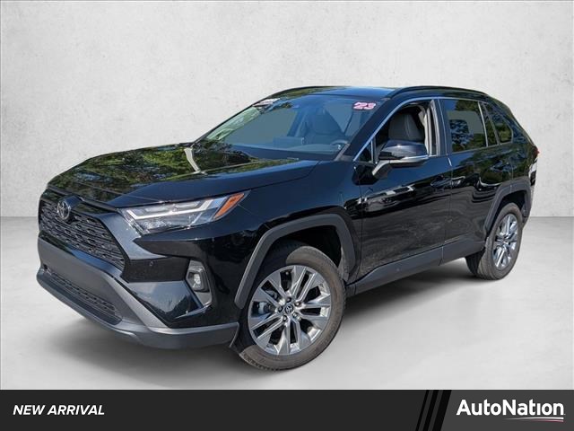 Midnight Black Metallic 2023 Toyota RAV4 XLE Premium FWD SUV / Crossover Front-Wheel Drive Automatic