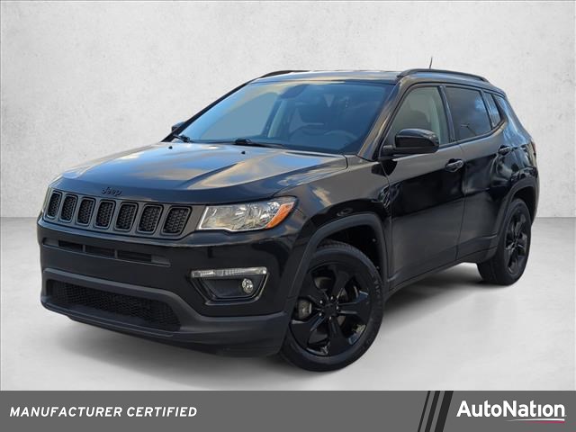 Diamond Black Crystal Pearlcoat 2021 Jeep Compass Altitude FWD SUV / Crossover Front-Wheel Drive 6-Speed Automatic