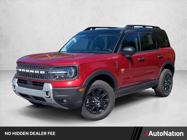 Ruby Red Metallic Tinted Clearcoat 2026 Ford Bronco Sport SUV / Crossover All-Wheel Drive 8-Speed Automatic