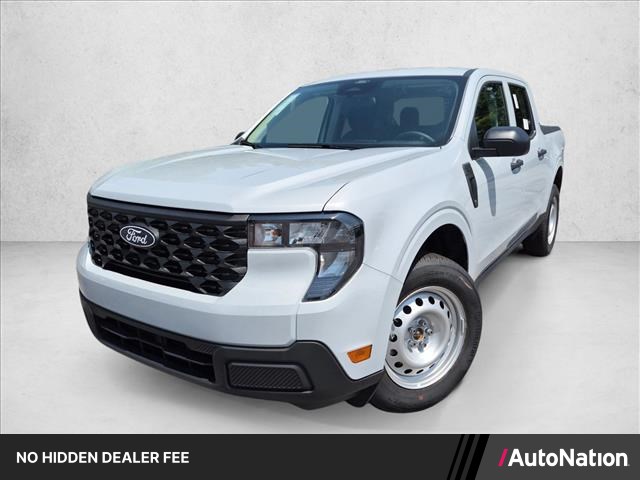 Space White Metallic 2026 Ford Maverick Pickup Truck Front-Wheel Drive Continuously Variable Transmission
