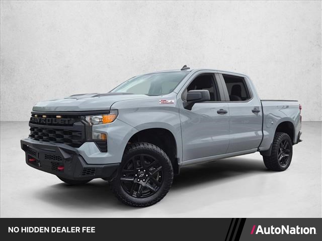 Slate Gray Metallic 2024 Chevrolet Silverado 1500 Pickup Truck Four-Wheel Drive 8-Speed Automatic