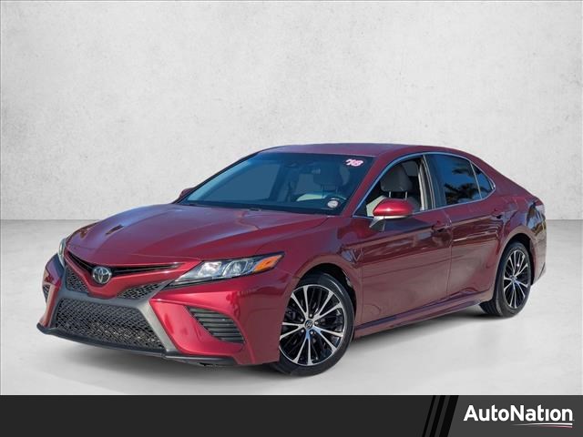 Red (Ruby Flare Pearl) 2018 Toyota Camry SE Sedan Front-Wheel Drive Automatic