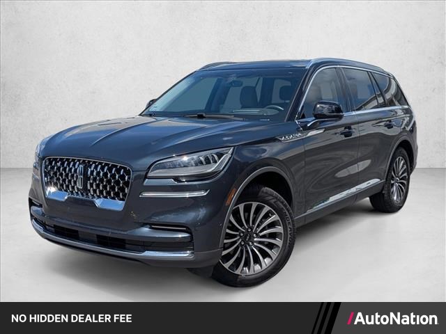 Flight Blue Metallic Clearcoat 2022 Lincoln Aviator Reserve AWD SUV / Crossover All-Wheel Drive Automatic