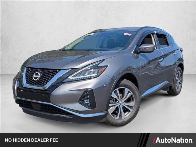 Gray (Gun Metallic) 2024 Nissan Murano SV AWD SUV / Crossover All-Wheel Drive Automatic