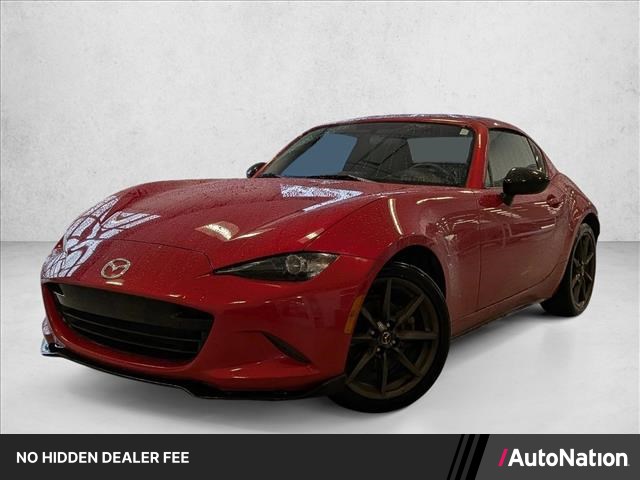 Soul Red Metallic 2017 Mazda MX-5 Miata RF Club RWD Convertible Rear-Wheel Drive Automatic