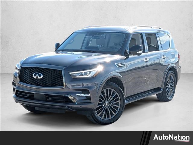 Anthracite Gray 2023 INFINITI QX80 Premium Select RWD SUV / Crossover Rear-Wheel Drive Automatic