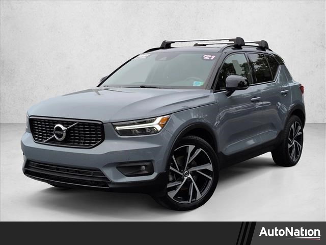Thunder Gray Metal 2021 Volvo XC40 T5 R-Design AWD SUV / Crossover All-Wheel Drive Automatic