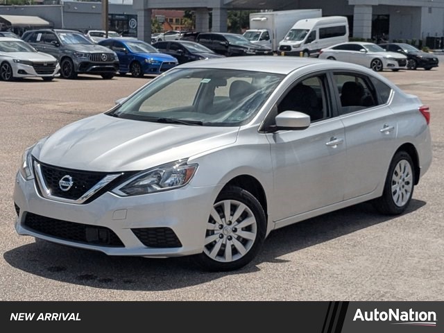 Brilliant Silver Metallic 2019 Nissan Sentra S FWD Sedan Front-Wheel Drive Automatic