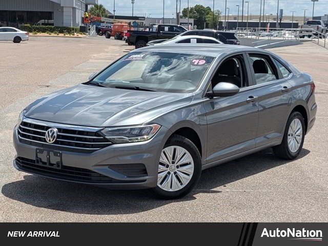 Blue 2019 Volkswagen Jetta S FWD Sedan Front-Wheel Drive 8-Speed Automatic