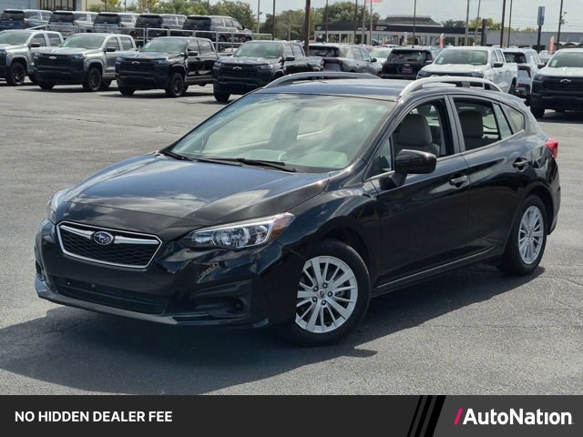 Black 2018 Subaru Impreza Hatchback All-Wheel Drive Automatic