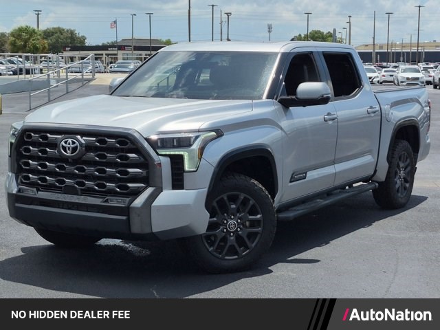Celestial Silver Metallic 2023 Toyota Tundra Pickup Truck Four-Wheel Drive Automatic