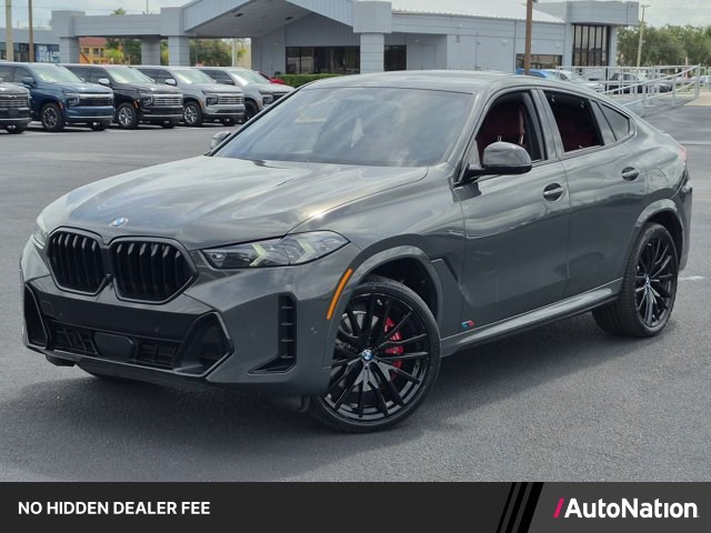 Gray (Dravit Grey Metallic) 2026 BMW X6 SUV / Crossover All-Wheel Drive Automatic