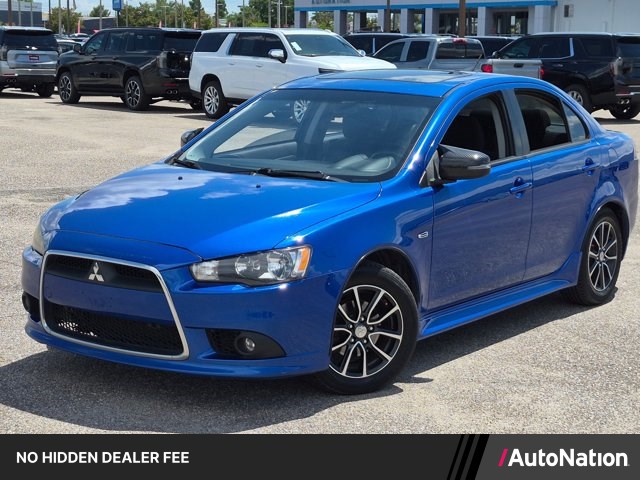 Octane Blue Pearl 2015 Mitsubishi Lancer SE AWD Sedan All-Wheel Drive Automatic