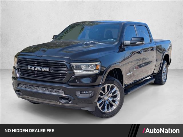 Diamond Black Crystal Pearlcoat 2022 RAM 1500 Pickup Truck Four-Wheel Drive 8-Speed Automatic
