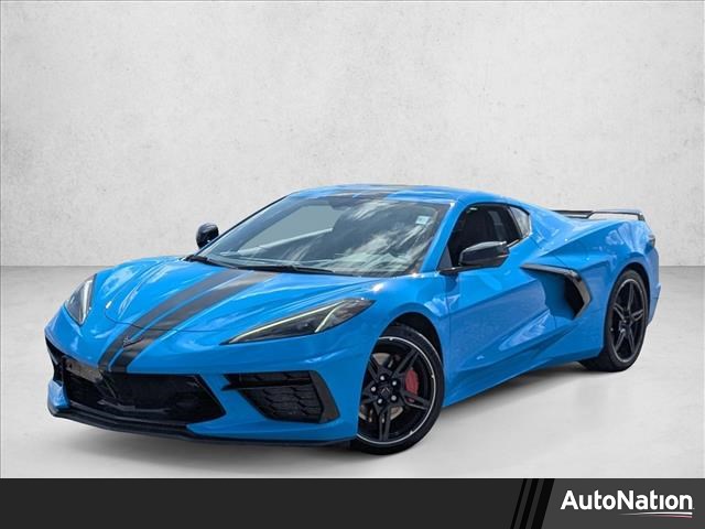 Rapid Blue 2021 Chevrolet Corvette Stingray 2LT Coupe RWD Coupe Rear-Wheel Drive 8-Speed Automatic