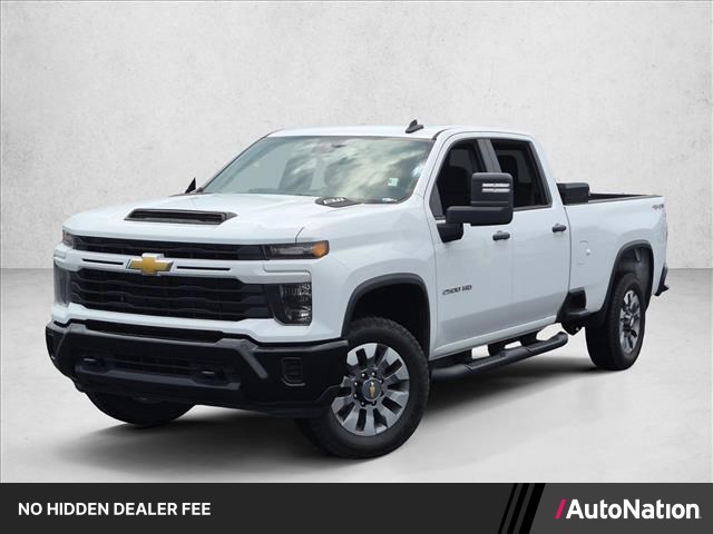 Summit White 2024 Chevrolet Silverado 2500HD Pickup Truck Four-Wheel Drive Automatic