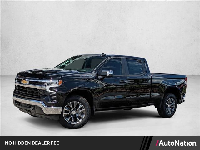 Black 2025 Chevrolet Silverado 1500 Pickup Truck 4X2 Automatic