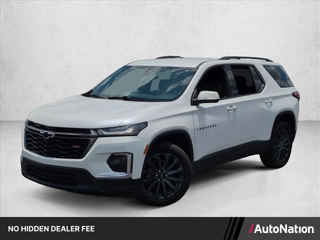 White (Iridescent Pearl Tricoat) 2022 Chevrolet Traverse SUV / Crossover Front-Wheel Drive 9-Speed Automatic