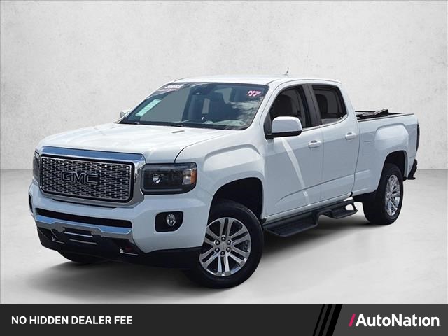 Summit White 2017 GMC Canyon Pickup Truck Four-Wheel Drive 6-Speed Automatic