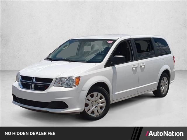 White Knuckle Clearcoat 2018 Dodge Grand Caravan SE FWD Minivan Front-Wheel Drive 6-Speed Automatic