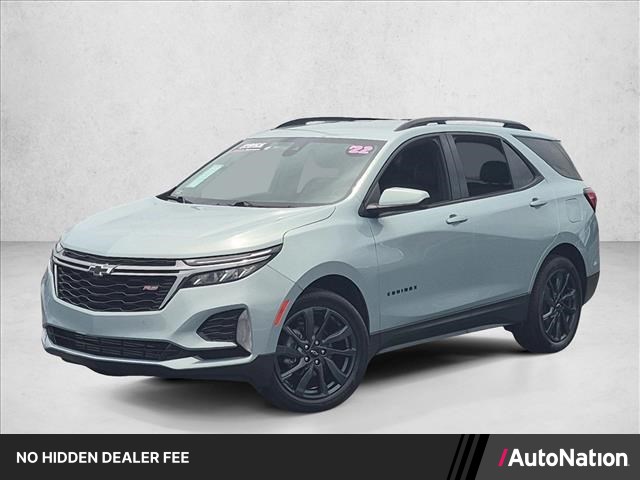 Seaglass Blue Metallic 2022 Chevrolet Equinox SUV / Crossover Front-Wheel Drive 6-Speed Automatic