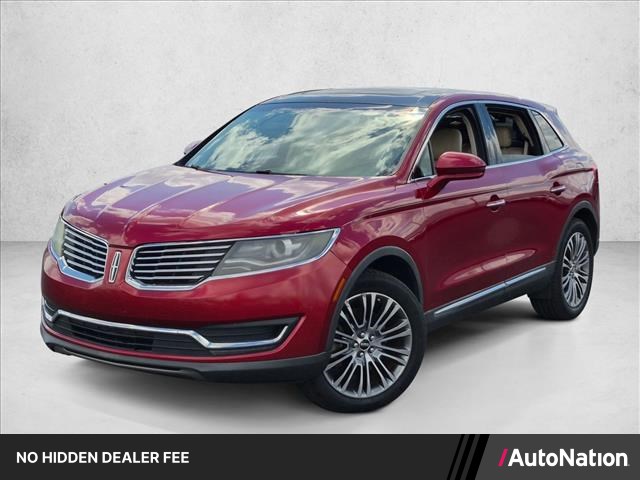 Ruby Red Metallic Tinted Clearcoat 2016 Lincoln MKX SUV / Crossover Front-Wheel Drive 6-Speed Automatic
