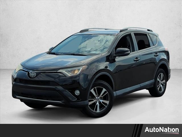 Black 2018 Toyota RAV4 XLE SUV / Crossover Front-Wheel Drive Automatic