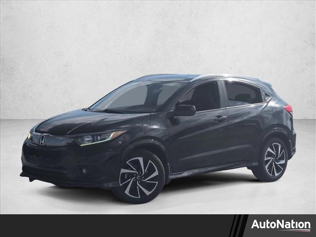 Black 2019 Honda HR-V Sport FWD SUV / Crossover Front-Wheel Drive Automatic