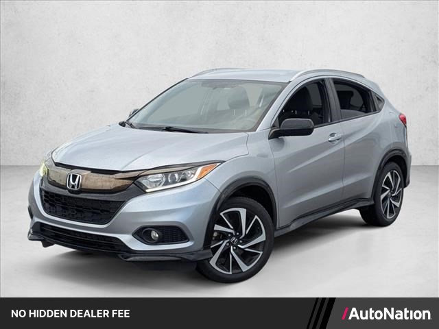 Lunar Silver Metallic 2019 Honda HR-V Sport FWD SUV / Crossover Front-Wheel Drive Automatic
