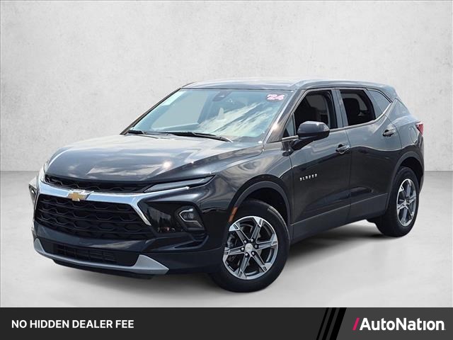 Black 2024 Chevrolet Blazer SUV / Crossover Front-Wheel Drive 9-Speed Automatic