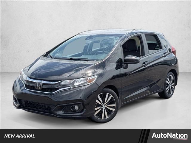 Silver/Gray 2019 Honda Fit EX-L FWD Hatchback Front-Wheel Drive Automatic