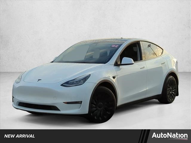 White 2022 Tesla Model Y Long Range AWD SUV / Crossover All-Wheel Drive 1-Speed Automatic