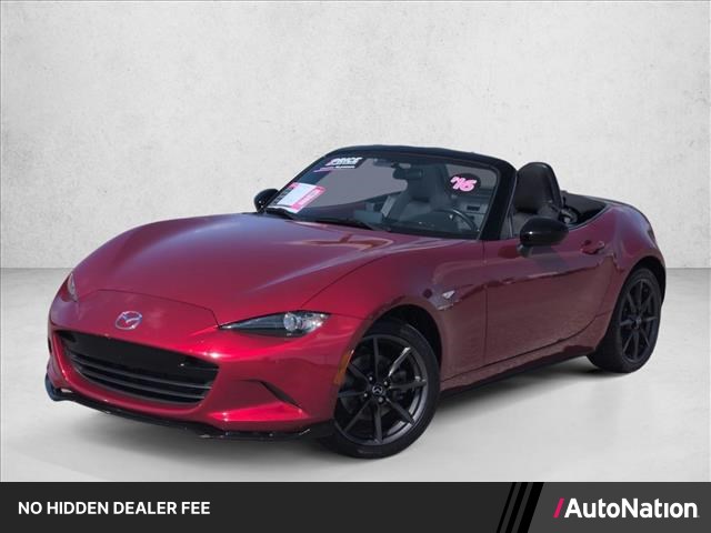 Soul Red Metallic 2016 Mazda MX-5 Miata Club Convertible Convertible Rear-Wheel Drive Automatic