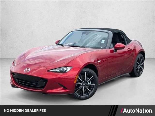 Soul Red Crystal Metallic 2025 Mazda MX-5 Miata Grand Touring RWD Convertible Rear-Wheel Drive Automatic