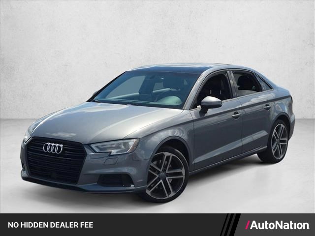 Silver/Gray 2018 Audi A3 Sedan Front-Wheel Drive Automatic