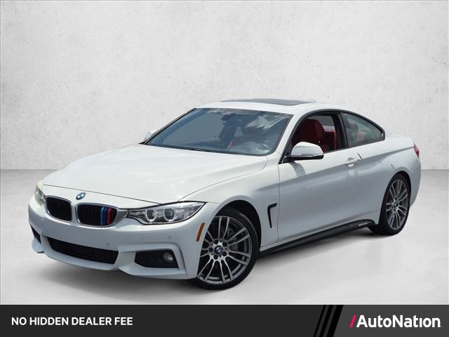 Alpine White 2016 BMW 4 Series Coupe Rear-Wheel Drive Automatic