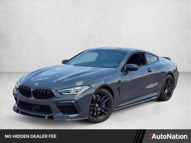 Gray (Brands Hatch Grey Metallic) 2020 BMW M8 Coupe All-Wheel Drive Automatic