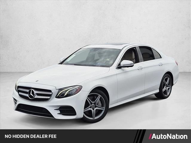 Polar White 2020 Mercedes-Benz E-Class Sedan All-Wheel Drive Automatic