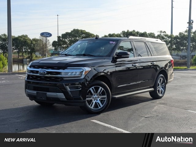 Agate Black Metallic 2024 Ford Expedition MAX Limited 4WD SUV / Crossover Four-Wheel Drive Automatic