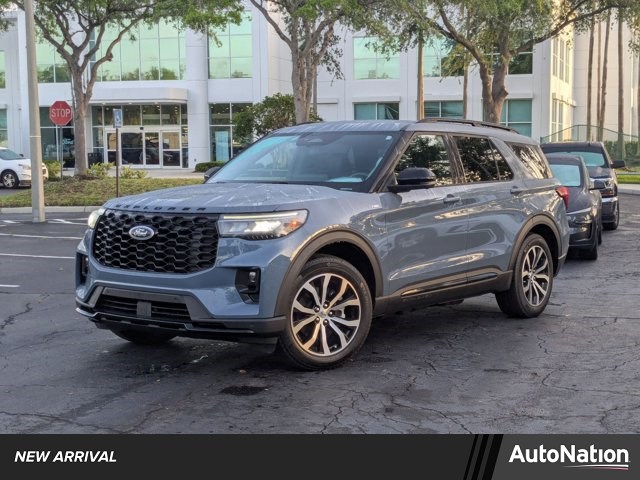 Vapor Blue Metallic 2025 Ford Explorer ST-Line RWD SUV / Crossover Rear-Wheel Drive Automatic