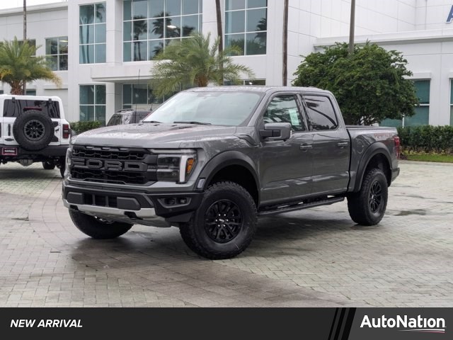 Carbonized Gray Metallic 2026 Ford F-150 Raptor SuperCrew 4WD Pickup Truck Four-Wheel Drive Automatic