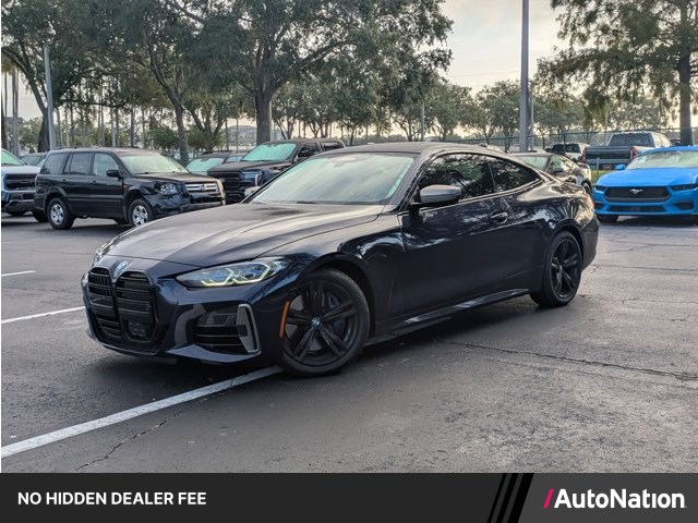 Tanzanite Blue Ii Metallic 2024 BMW 4 Series Coupe Rear-Wheel Drive Automatic