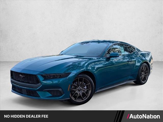Adriatic Blue Metallic 2026 Ford Mustang Coupe Rear-Wheel Drive Automatic