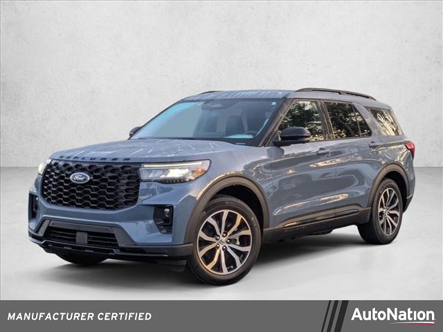 Vapor Blue Metallic 2025 Ford Explorer ST-Line RWD SUV / Crossover Rear-Wheel Drive Automatic