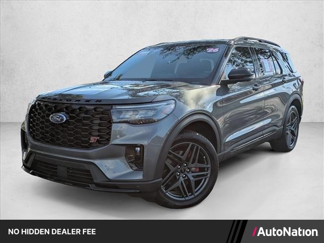 Carbonized Gray Metallic 2026 Ford Explorer SUV / Crossover Rear-Wheel Drive Automatic