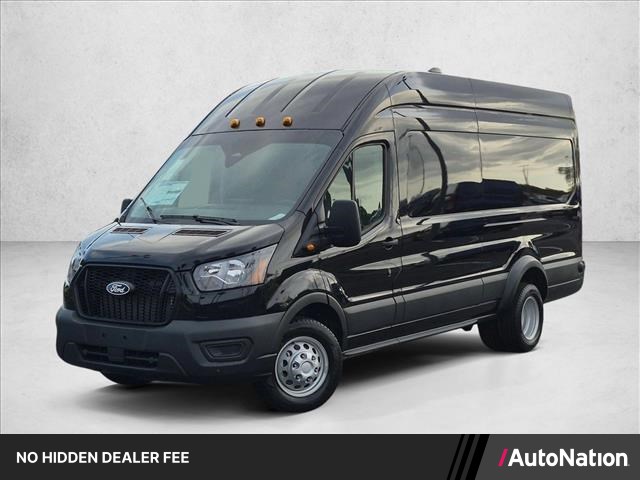Agate Black Metallic 2026 Ford Transit Cargo 350 HD 9950 GVWR High Roof Extended LB DRW RWD Van Rear-Wheel Drive Automatic