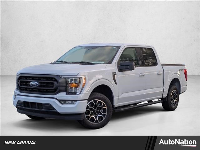 Space White Metallic 2022 Ford F-150 XLT SuperCrew RWD Pickup Truck 4X2 Automatic