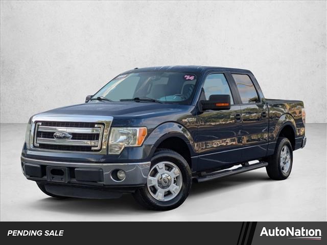 Blue Jeans Metallic 2014 Ford F-150 XLT SuperCrew Pickup Truck 4X2 6-Speed Automatic