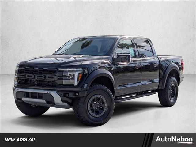 Agate Black Metallic 2026 Ford F-150 Raptor SuperCrew 4WD Pickup Truck Four-Wheel Drive Automatic