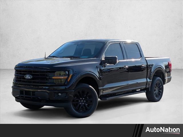 Agate Black Metallic 2026 Ford F-150 XLT SuperCrew 4WD Pickup Truck Four-Wheel Drive Automatic